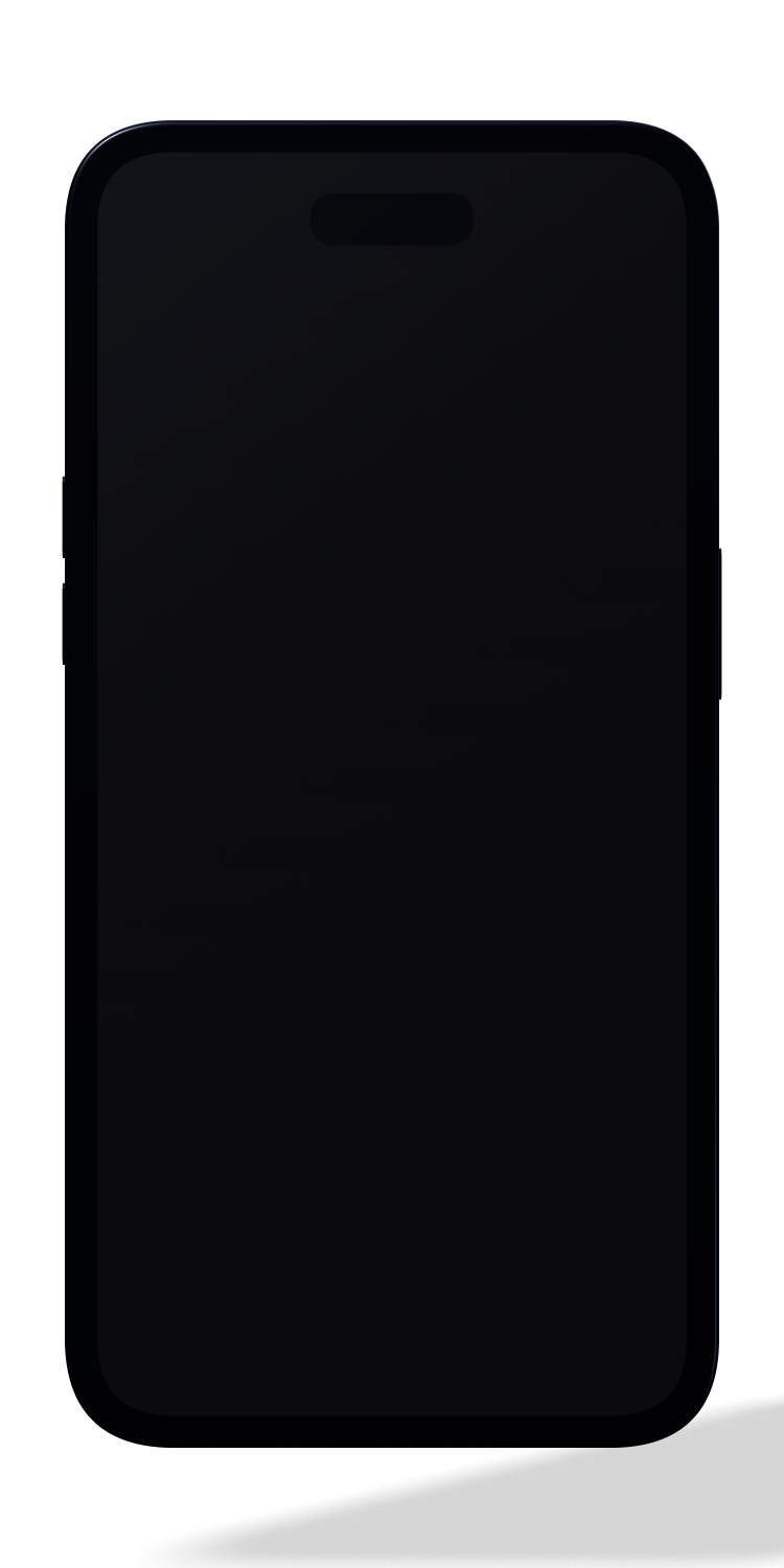 Phone running a live mobile security scan